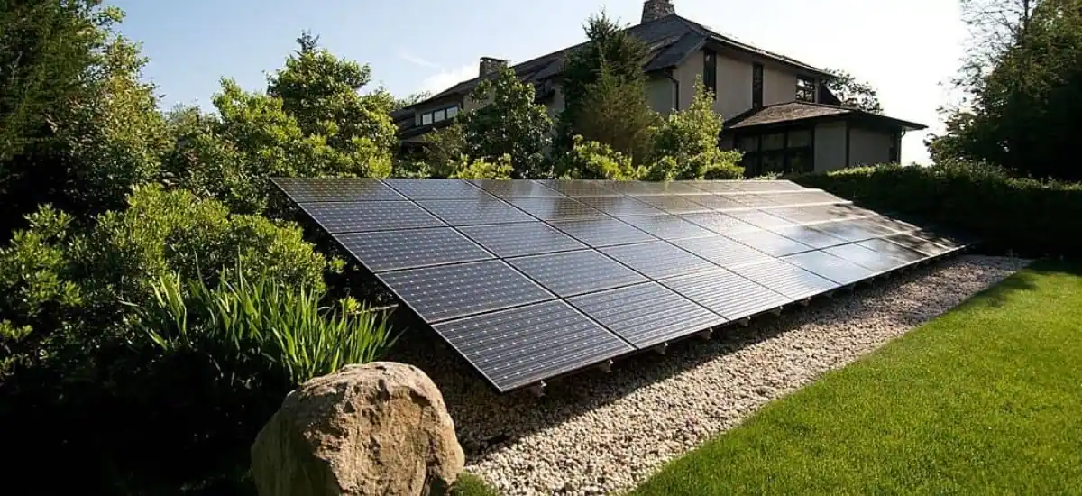 Are Ground-Mounted Solar Panels Right 